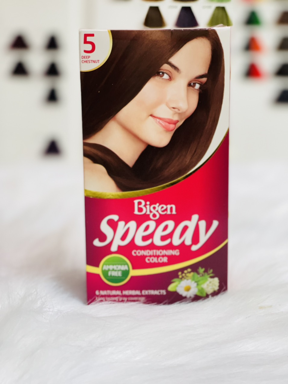 Thuốc nhuộm tóc (PHỦ BẠC 100%) cao cấp Bigen Speedy conditioning color