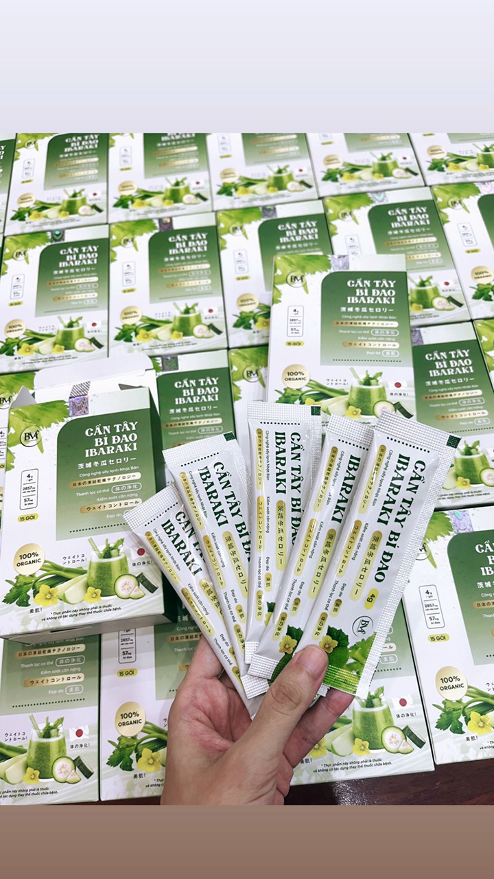 [Mẫu mới ] CẦN TÂY BÍ ĐAO IBARAKI-DETOX