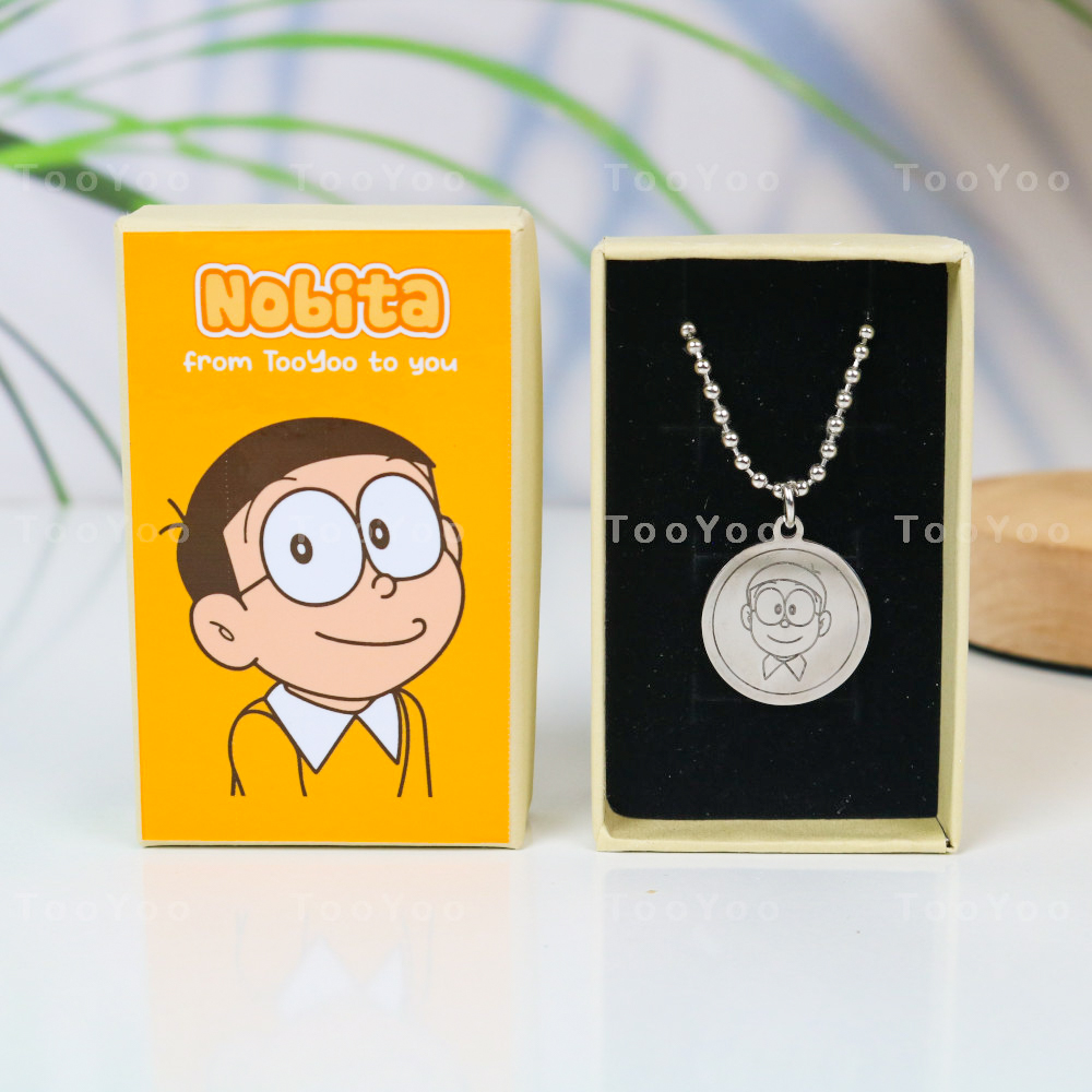 Dây chuyền hình Doraemon, Nobita, Shizuka, Suneo, Jaian dễ thương cute TooYoo BK00959