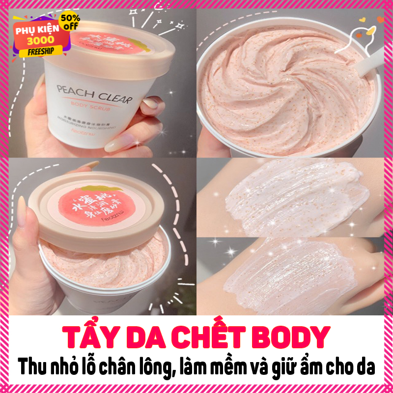 BÁO GIÁ XÀ PHÒNG TẨY TẾ BÀO CHẾT COBOTÉ COCONUT BODY SCRUB SOAP HƯƠNG SẢ 75G | Shopee Lazada Sendo Tiki mới nhất 68 Tẩy tế bào da chết Peach Clear body tinh chất đào - Feotznw Peach Clear Body Scrub 200ML dùng cho da mặt da tay chân, toàn thân với hương thơm đào rất dễ chịu thích hợp cho nữ dùng bốn mùa xuân hè thu đông rất hiệu quả an toàn