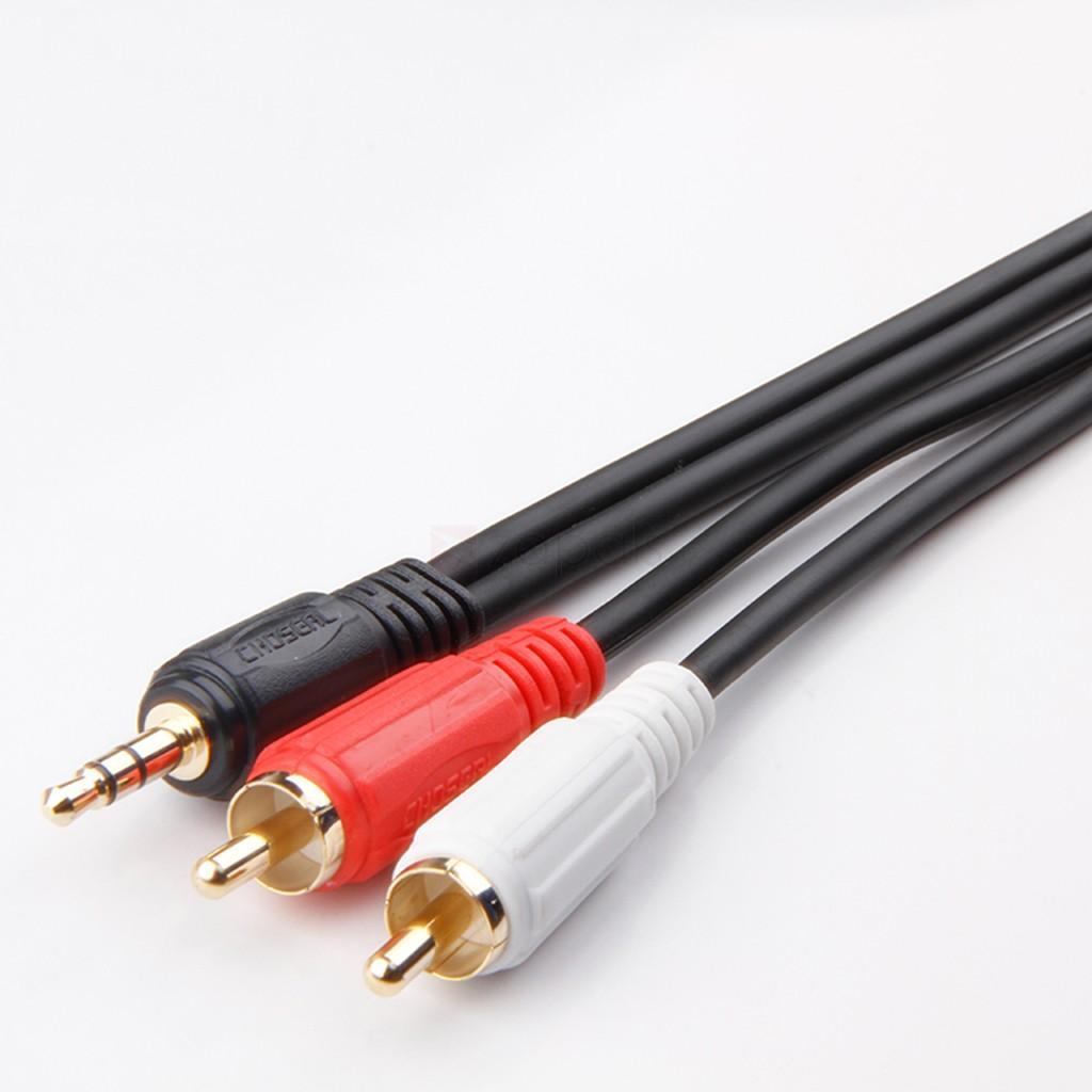 Choseal Q304 - Cáp âm thanh AV RCA-3.5mm