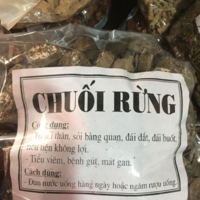 2kg chuối hột rừng ( thái lát)