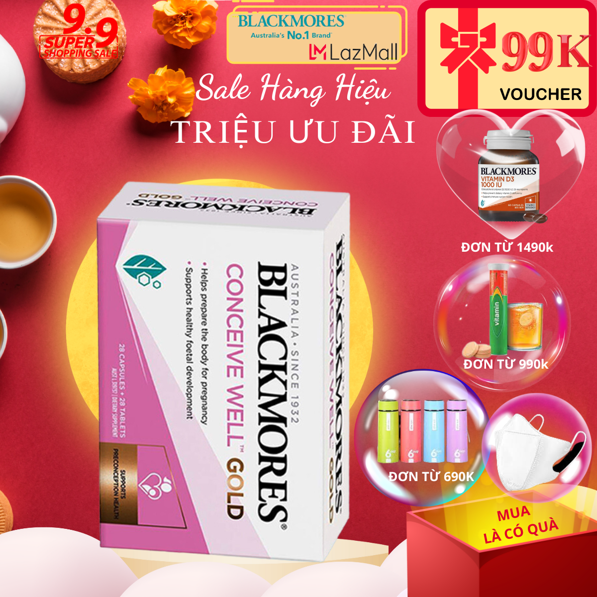 Best Sell - Combo tăng khả năng thụ thai - hàu vitatree