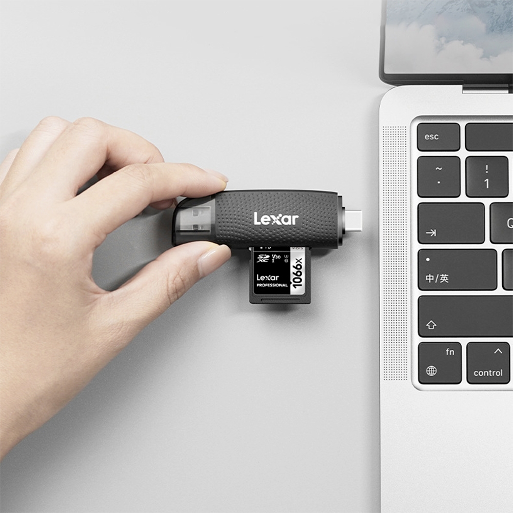 ĐẦU ĐỌC THẺ SD/TF TYPE-C USB 3.2 LEXAR