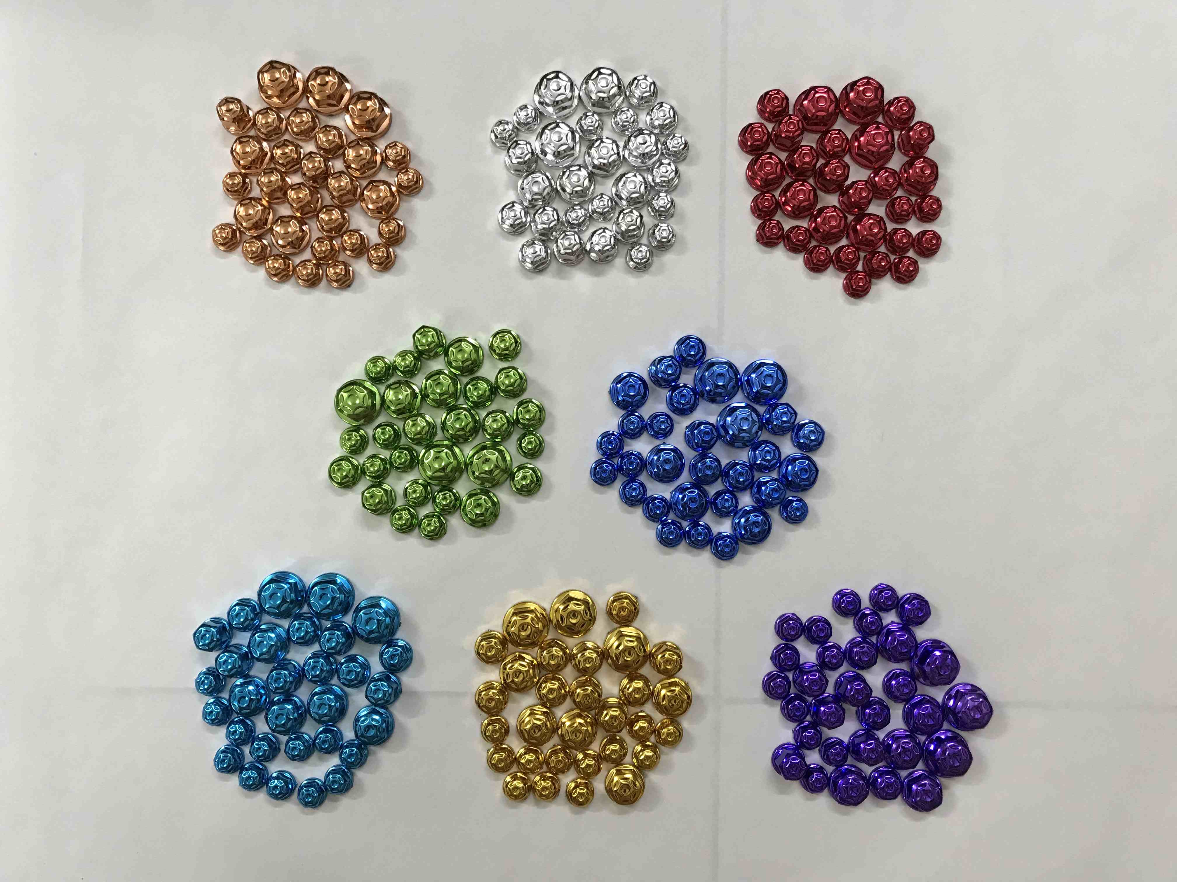 [HCM]Bộ chụp ốc màu - 1 bộ 30 con ( Đỏ )