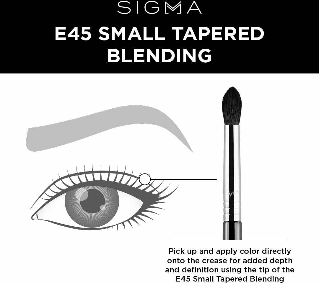 Cọ Trang điểm Đánh Mắt E45 SMALL TAPERED BLENDING BRUSH