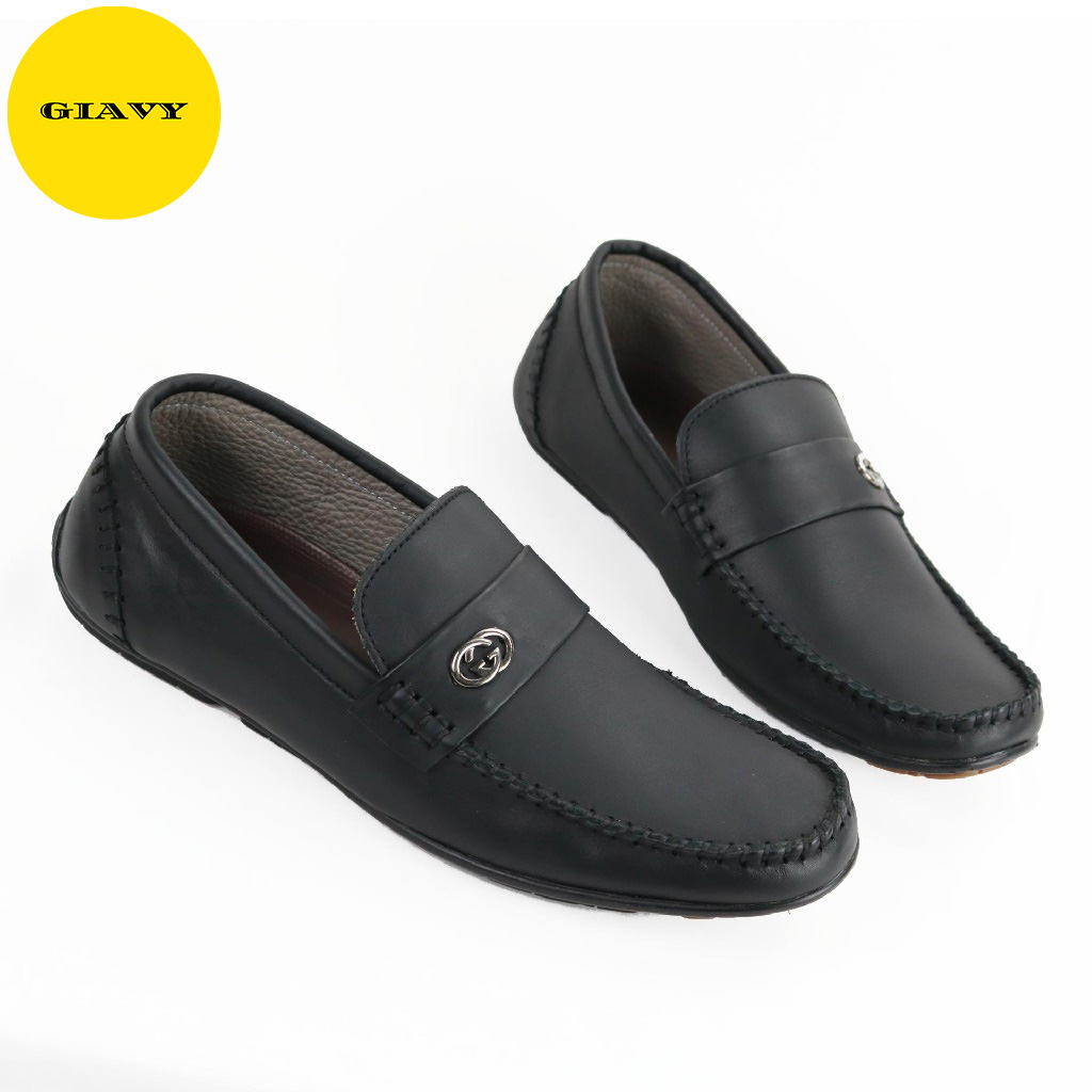 Giày da nam, giày lười da thời trang mx3025 - giavy