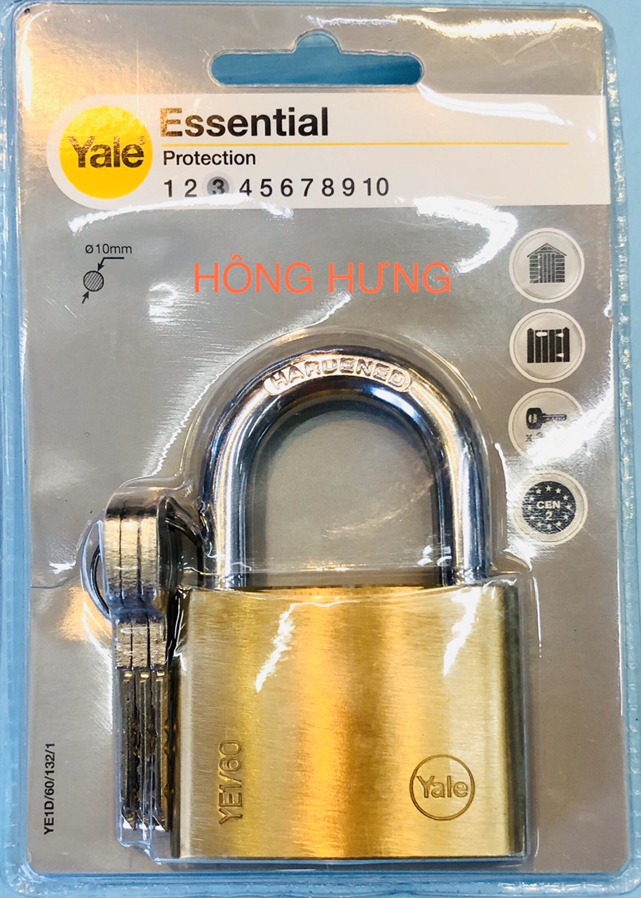[HCM]KHÓA YALE YE1D/60 - 4 CHÌA ĐIỆN TỬ