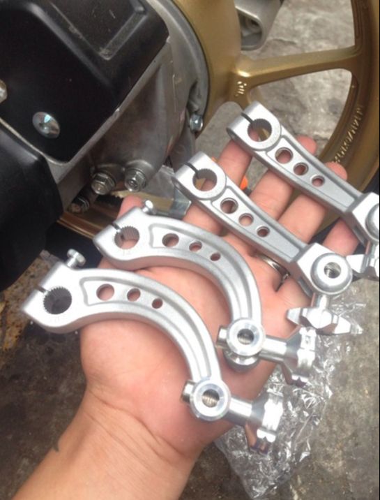 [HCM]2 Càng thắng Takegawa trước và sau gắn xe máy