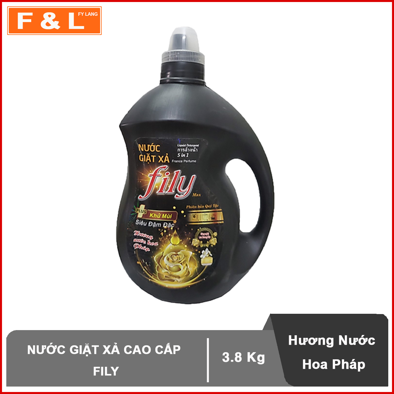 Nước Giặt Xả Cao Cấp Fily 3500ml