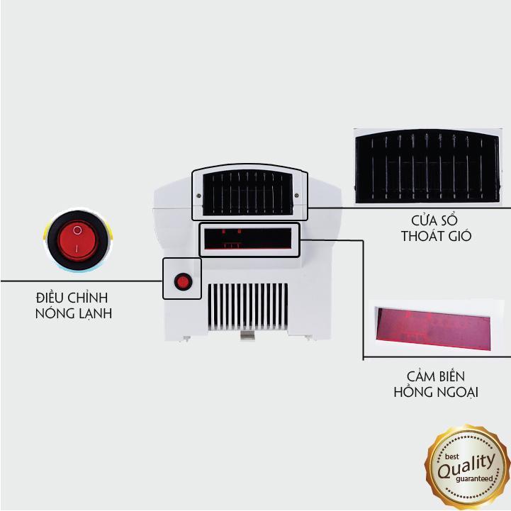 Máy sấy tay cảm ứng tự động
