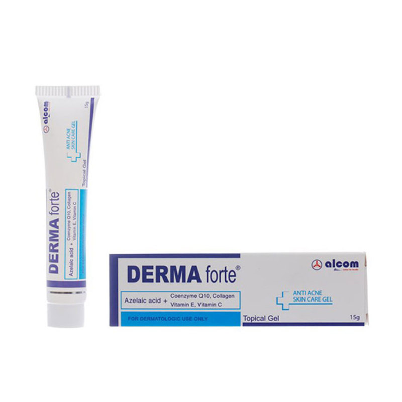 Kem giảm mụn mờ thâm sẹo dưỡng da Derma Forte Gel 15g giá rẻ