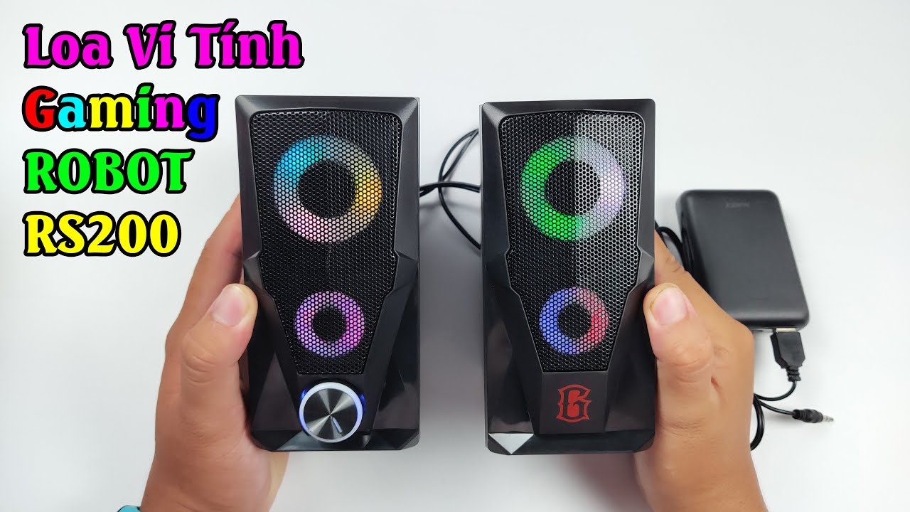 Loa vi tính Gaming ROBOT RS200 Bảo Hành 12 Tháng