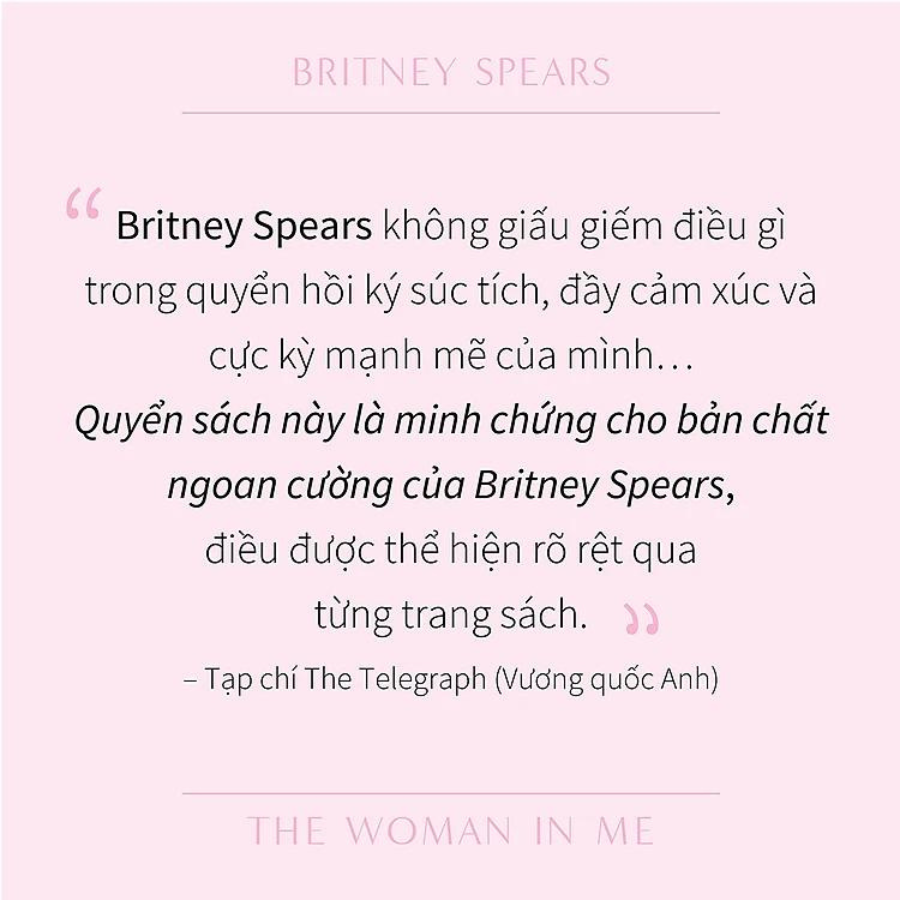 Sách - Britney Spears - Người Đàn Bà Trong Tôi - FN