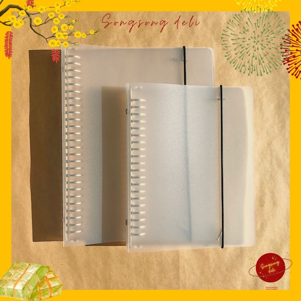 Sổ còng, Binder A5 B5, Bìa sổ còng làm sổ Planner Bullet Journal (Chỉ có bìa)