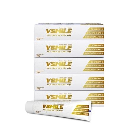 Kem Đánh Răng Thảo Dược VSMILE - Bảo Vệ Răng Miệng [ Hàng chính hãng Vinalink Group ]