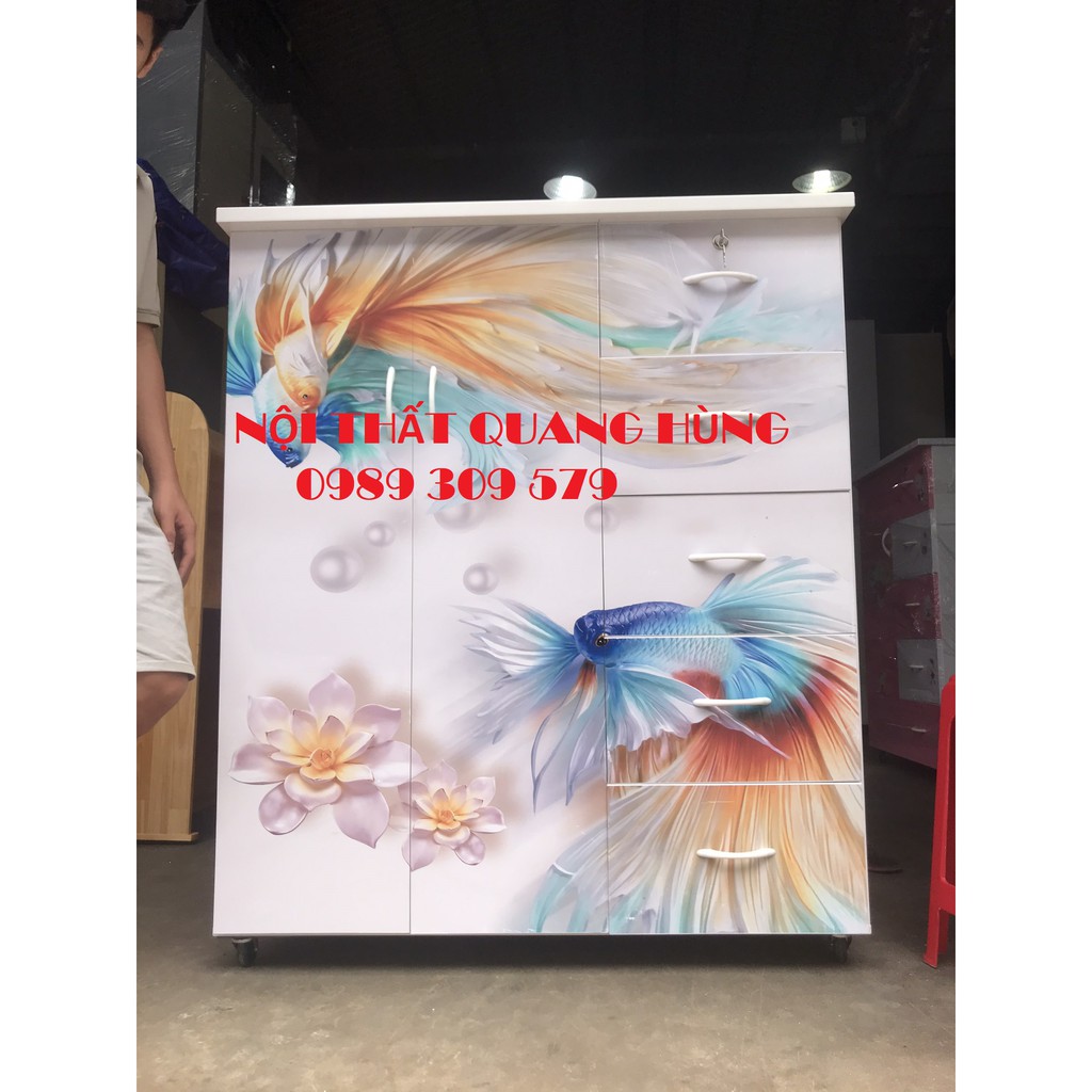 Tủ nhựa đài loan in 3d cao cấp