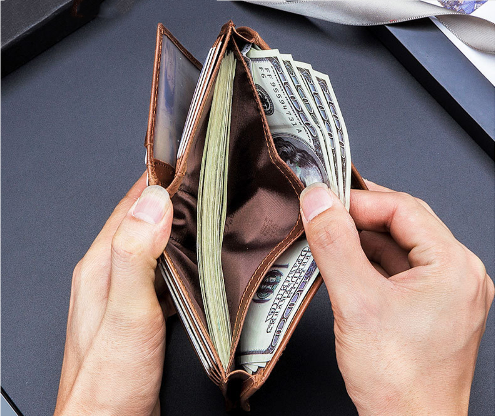 ví nam 100% da bò thật cao cấp phong cách mới