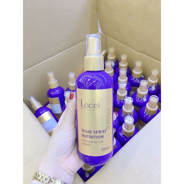 Xịt Dưỡng Tóc Lacei Hair Spray Nutrition 200ml