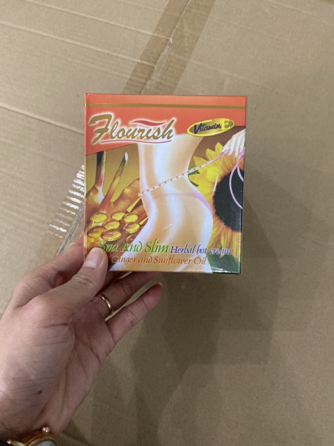 Kem Tan Mỡ Bụng Gừng Ớt Flourish Thái Lan