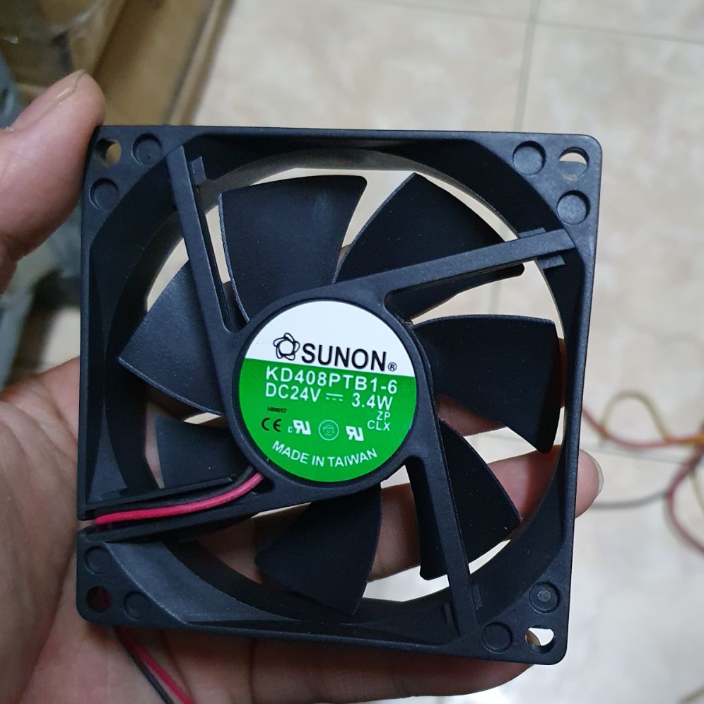 Quạt tản nhiệt 24v cỡ 9cm