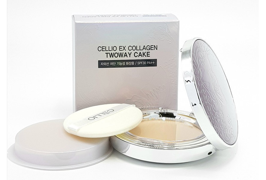 PHẤN CELLIO EX COLLAGEN TWOWAY CAKE 21