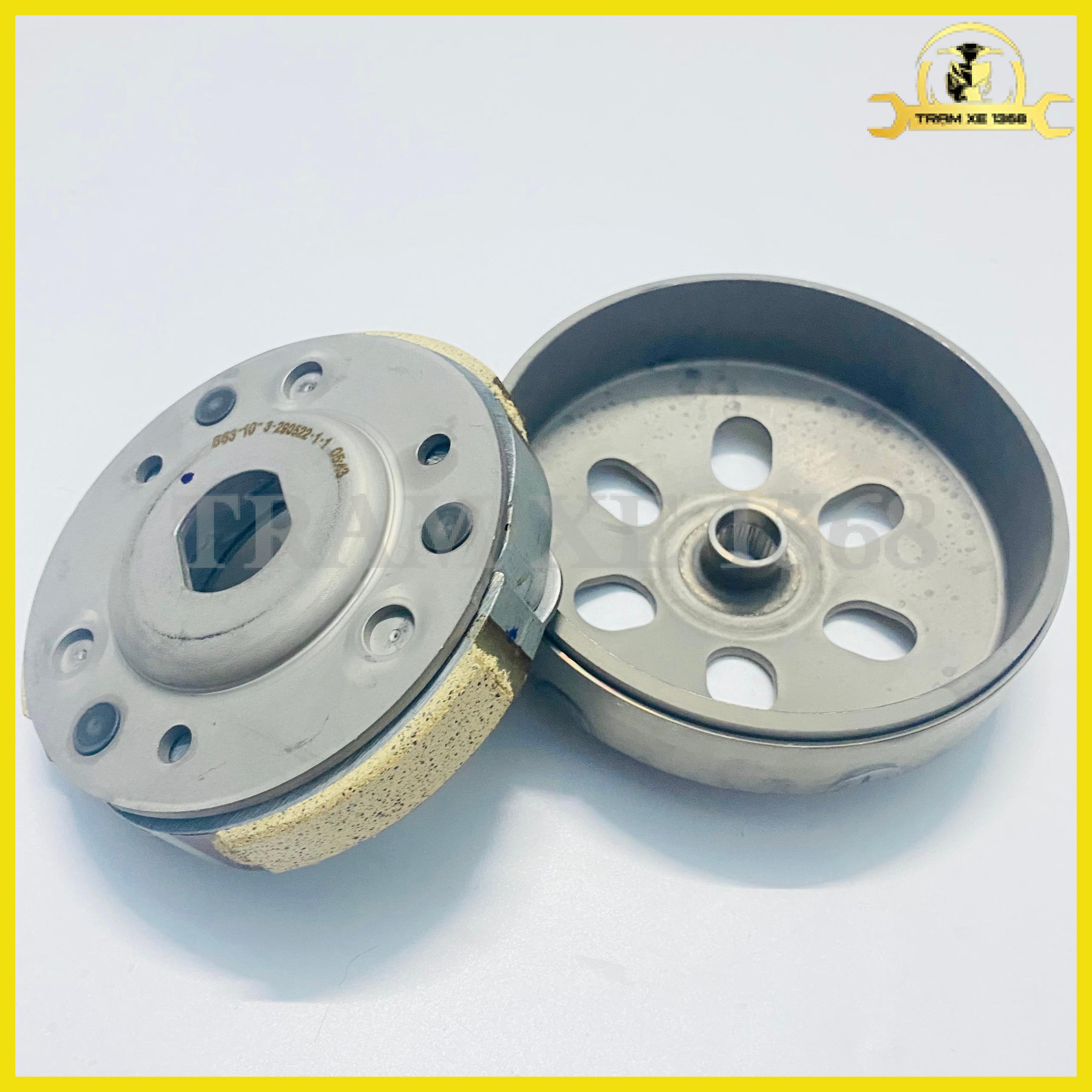 Nồi sau chuông và cụm bố 3 càng yamaha nvx 125/155 êm nhẹ xe không rung đầu
