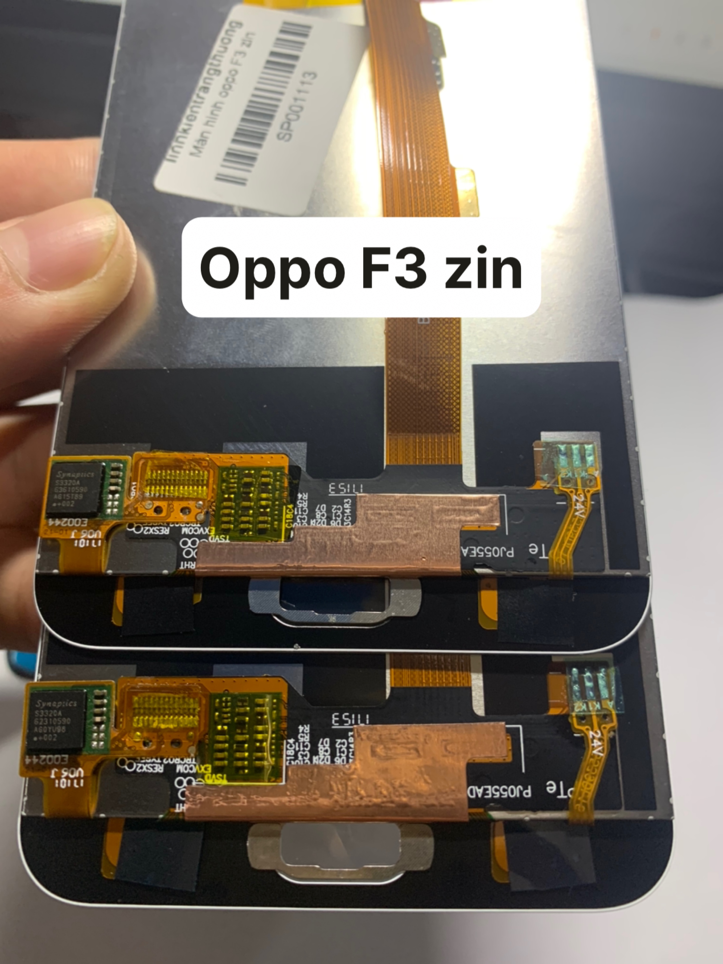 Màn hình zin bộ oppo F3 - hàng zin đã test