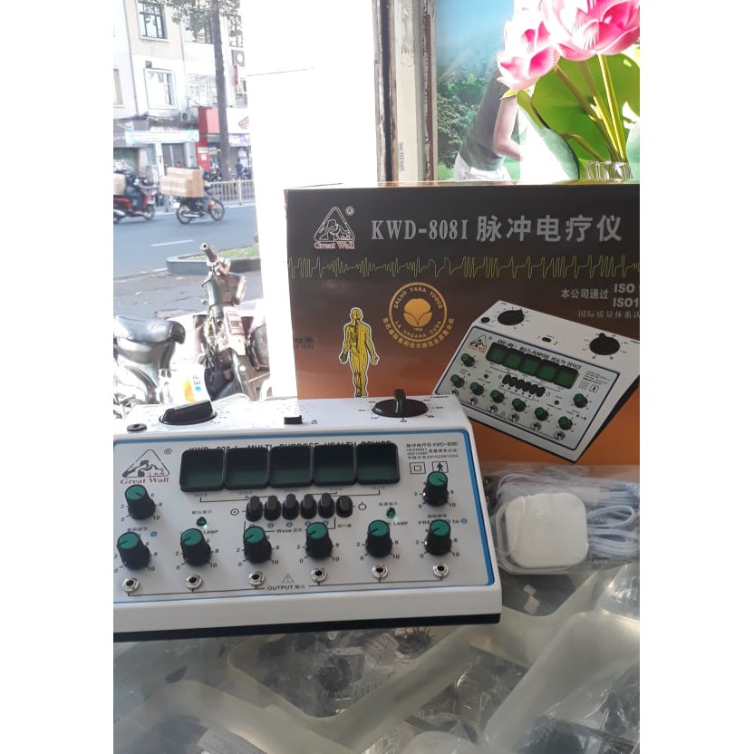 [HCM][CHÍNH HÃNG] Máy châm cứudò huyệt 6 giắc KWD-808I