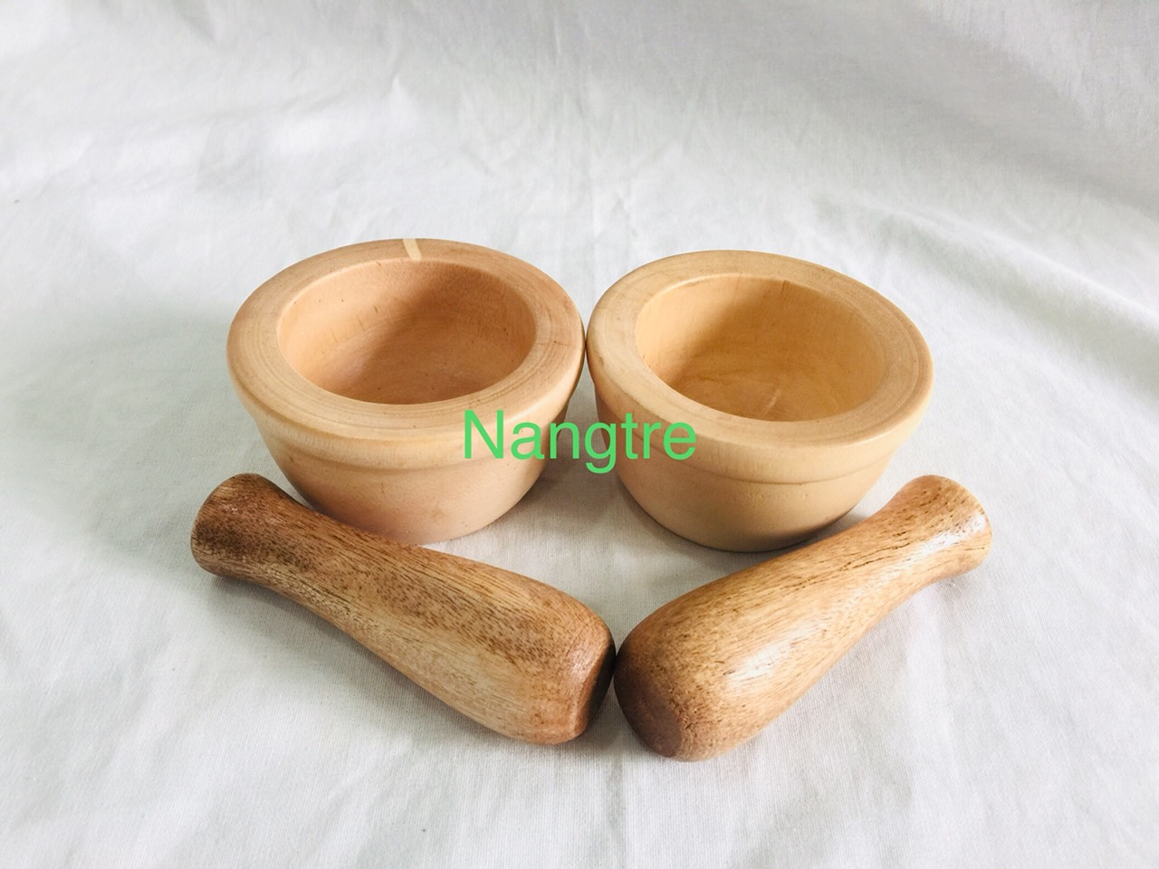 [HCM]Bộ chày cối gỗ