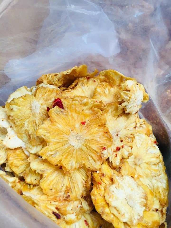 [HCM]Thơm sấy dẻo muối ớt 500g (160.000).