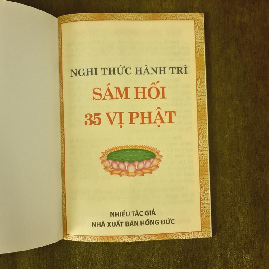 Sám hối 35 vị phật màu