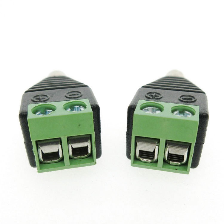 Bộ 5 Jack DC 5.5x2.1mm (Jack Đực / Cái)