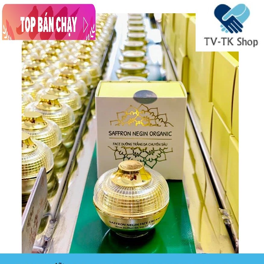 Kem Face Dưỡng Trắng Da Mặt Chuyên Sâu Saffron Negin Organic 10gr