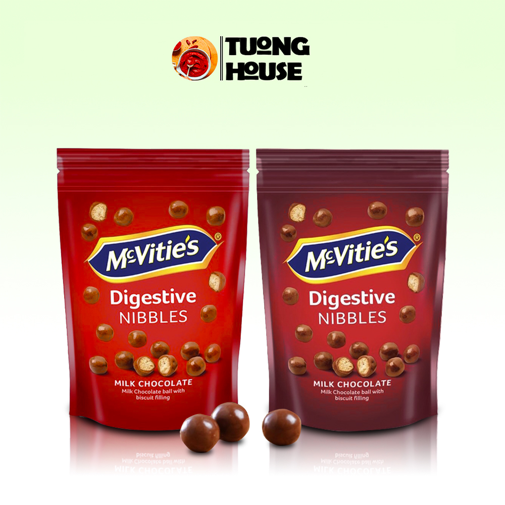 Bánh Bi Mcvitie's Nibbles Socola Gói 80Gr