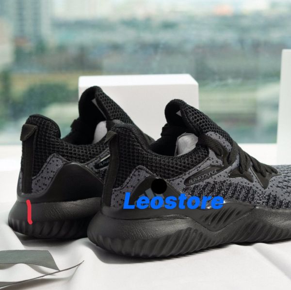 [HCM]Giầy thể thao alphabounce đen ghi nam nữ