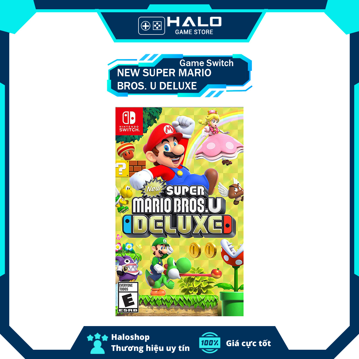 Thẻ Game Switch NEW SUPER MARIO BROS. U DELUXE