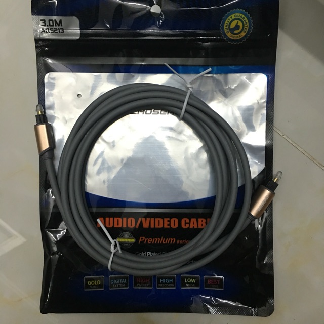 Dây quang optical audio CHOSEAL 3m