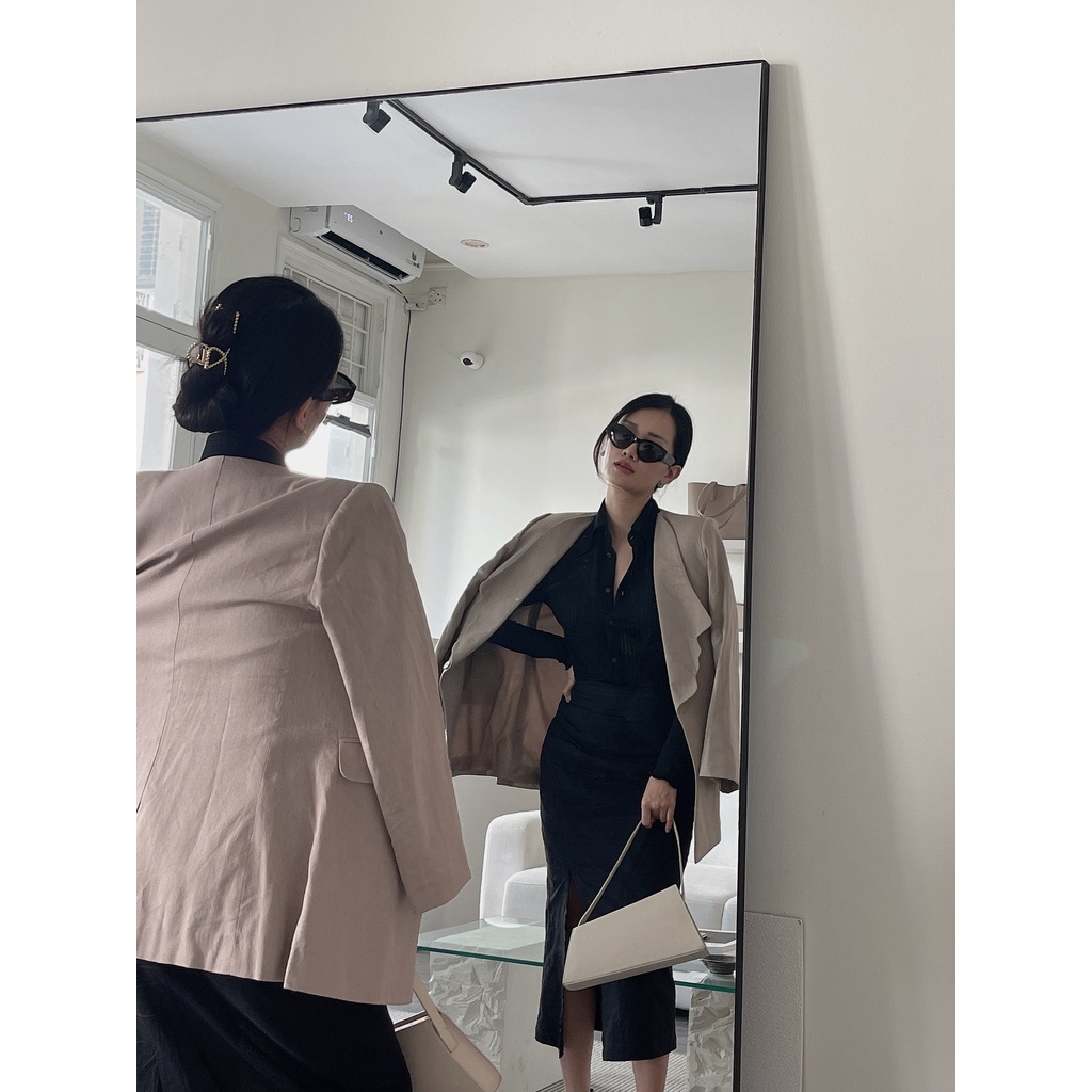 Áo Sơ Mi Len Mỏng Dài Tay Knitted Shirt By Ther Design