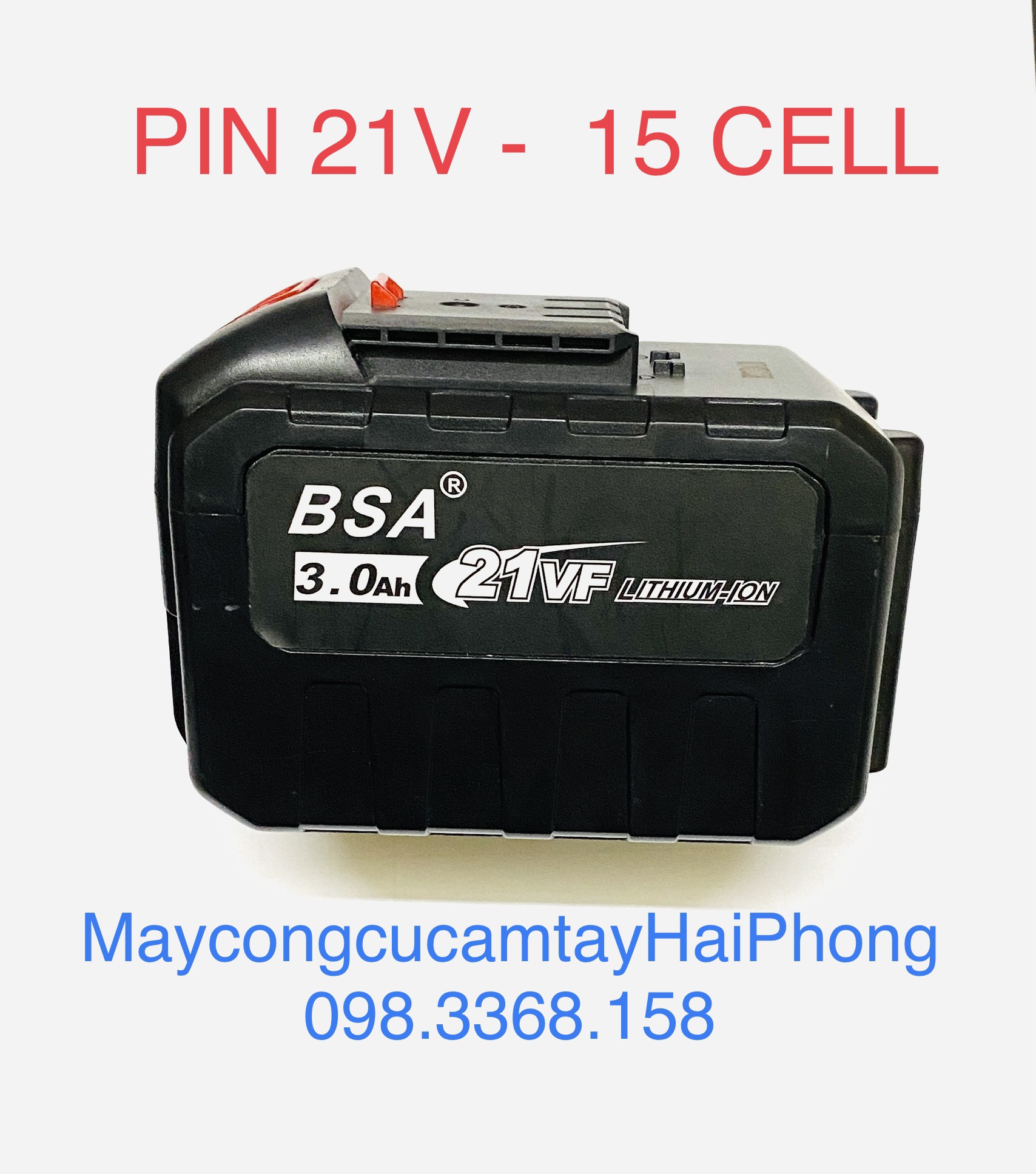PIN & SẠC 21V DC chân pin Mod.2017 . PIN  5 Cell - 10 Cell CAO CẤP