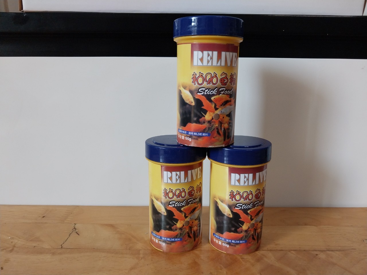 Thức ăn viên dán kính Relive 50g