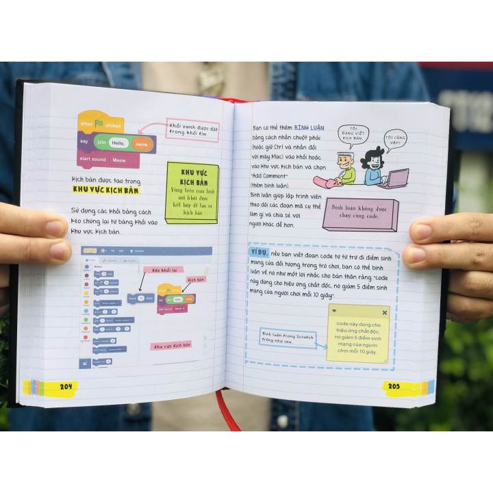 Sách Sổ Tay Khoa Học Máy Tính Và Mã Hóa - Tổng hợp kiến thức mã hóa lập trình cho học sinh - Hình ảnh 5
