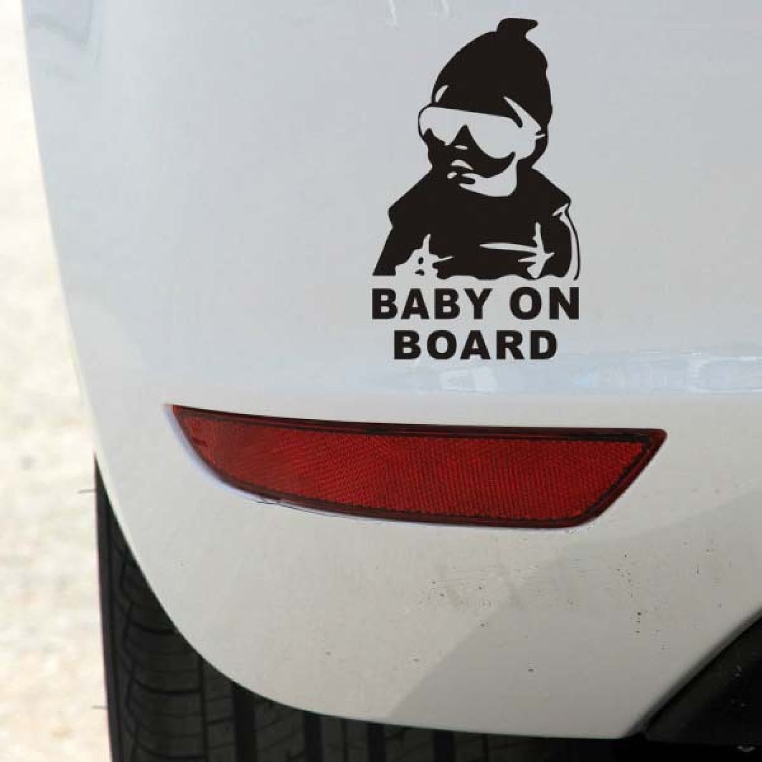 Tem BABY ON BOARD - Tem Dán Trang Trí Ô Tô