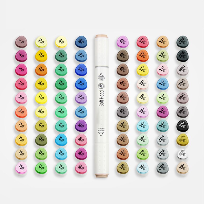 Bút Marker Superior Touch soft head ( bán lẻ 1 cây) Link 2