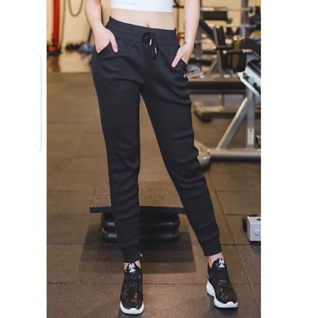 Quần jogger nữ thun da cá mịn mát có big size