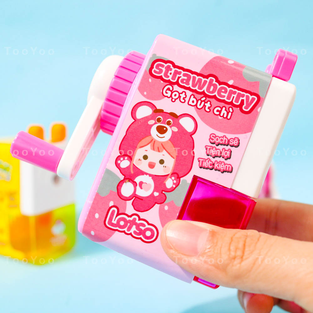 Máy gọt bút chì tay quay nhiều màu TooYoo BK00035