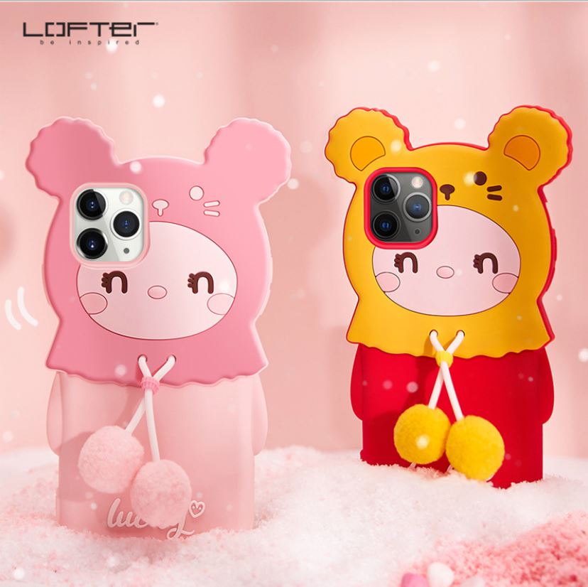 [HCM]Ốp lưng Thú Cưng Dễ thương Cho Iphone11
