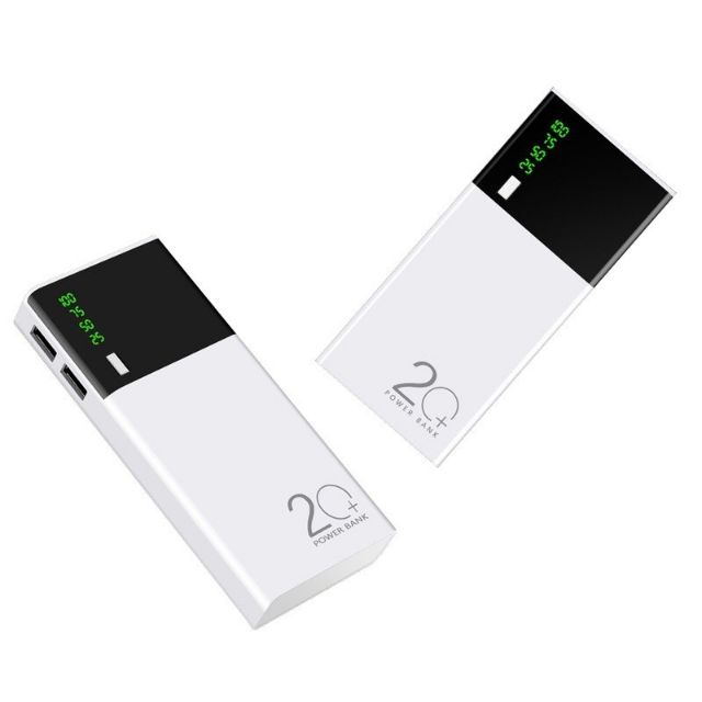 [HCM][Siêu Rẻ] Sạc Dự Phòng 20.000mah Có 2 Cổng Usb