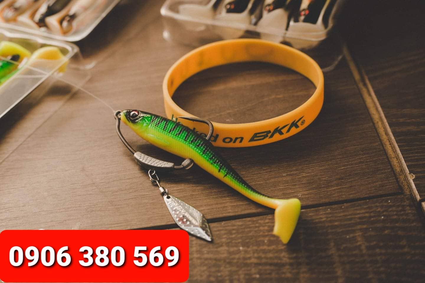 Combo Lưỡi thìa Titan BKK + Body mồi mềm NFF 9cm