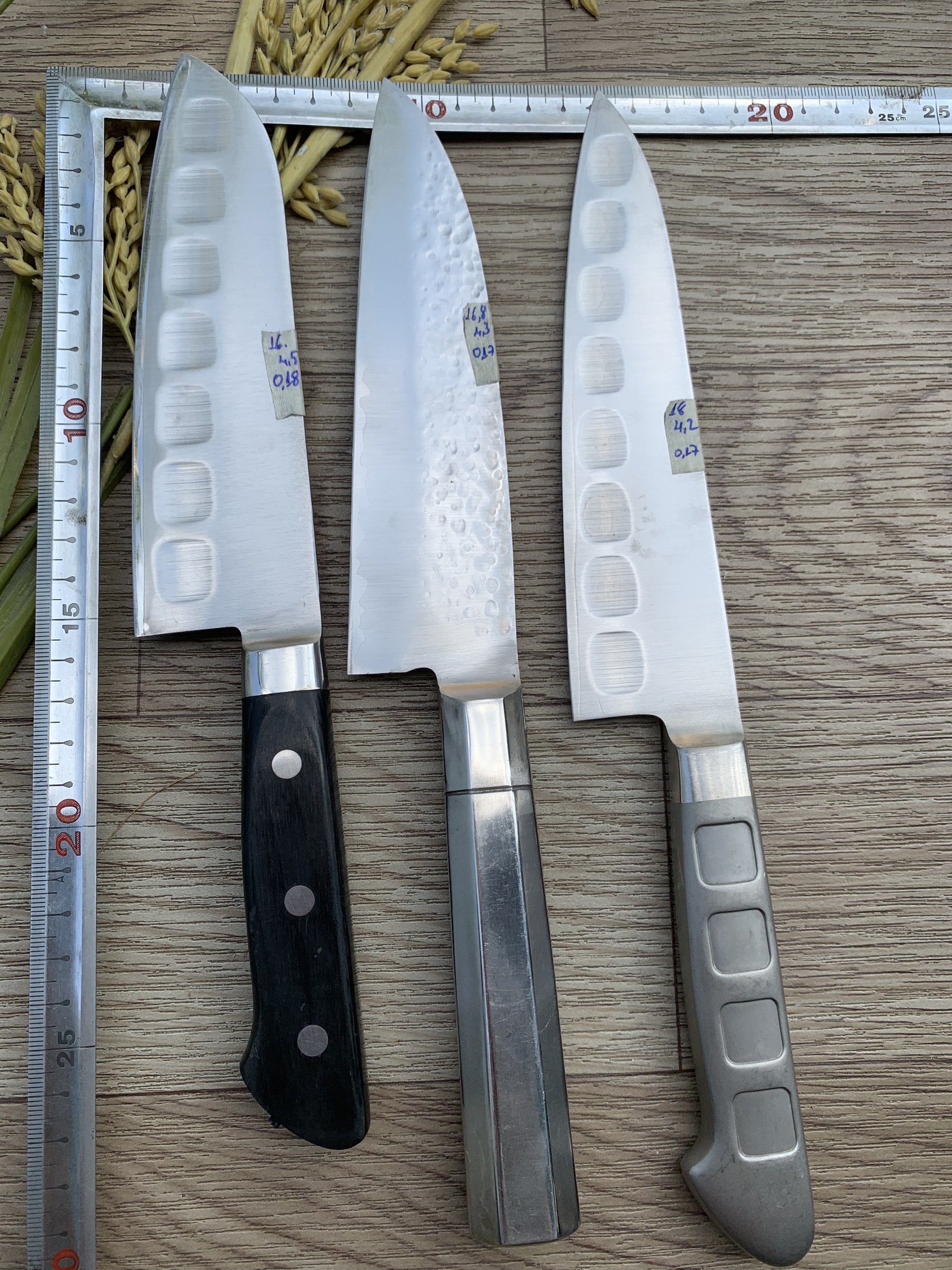 DAO NHẬT cũ- dao usuba tay phải, dao chặt